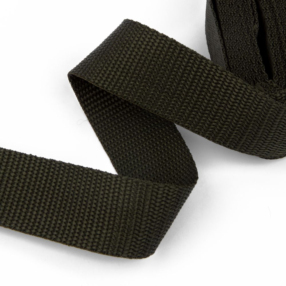 Стропа (ременная лента) 30 мм / 5х2.5 метра, фасовка, хаки, 3713 (3075_3590)