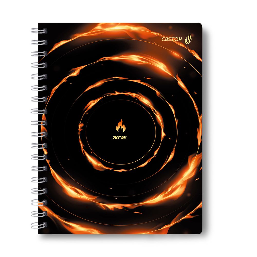 Тетрадь ученическая общая, A5 96 л. на гребне 65 г/м², белизна 100 %, 4 шт, клетка, 01201 МИКС - Мир увлечений, Светоч Т115