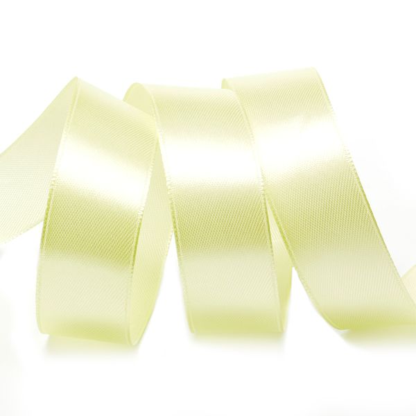 Лента атласная 1-сторонняя 25.0 мм / 27.4±2 метров, 3024 бл.салатовый, Ideal