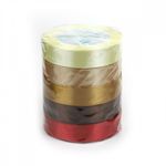 Лента атласная 1-сторонняя 20.0 мм / 5 шт по 22.5±1 метра, набор Шоколад, Magic4Hobby