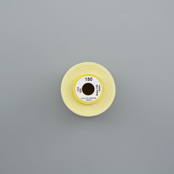 Нитка особо тонкая Gutermann Mara №150 (150/2), 5000 м, 713961, цв. 325 шампань, 1 катушка