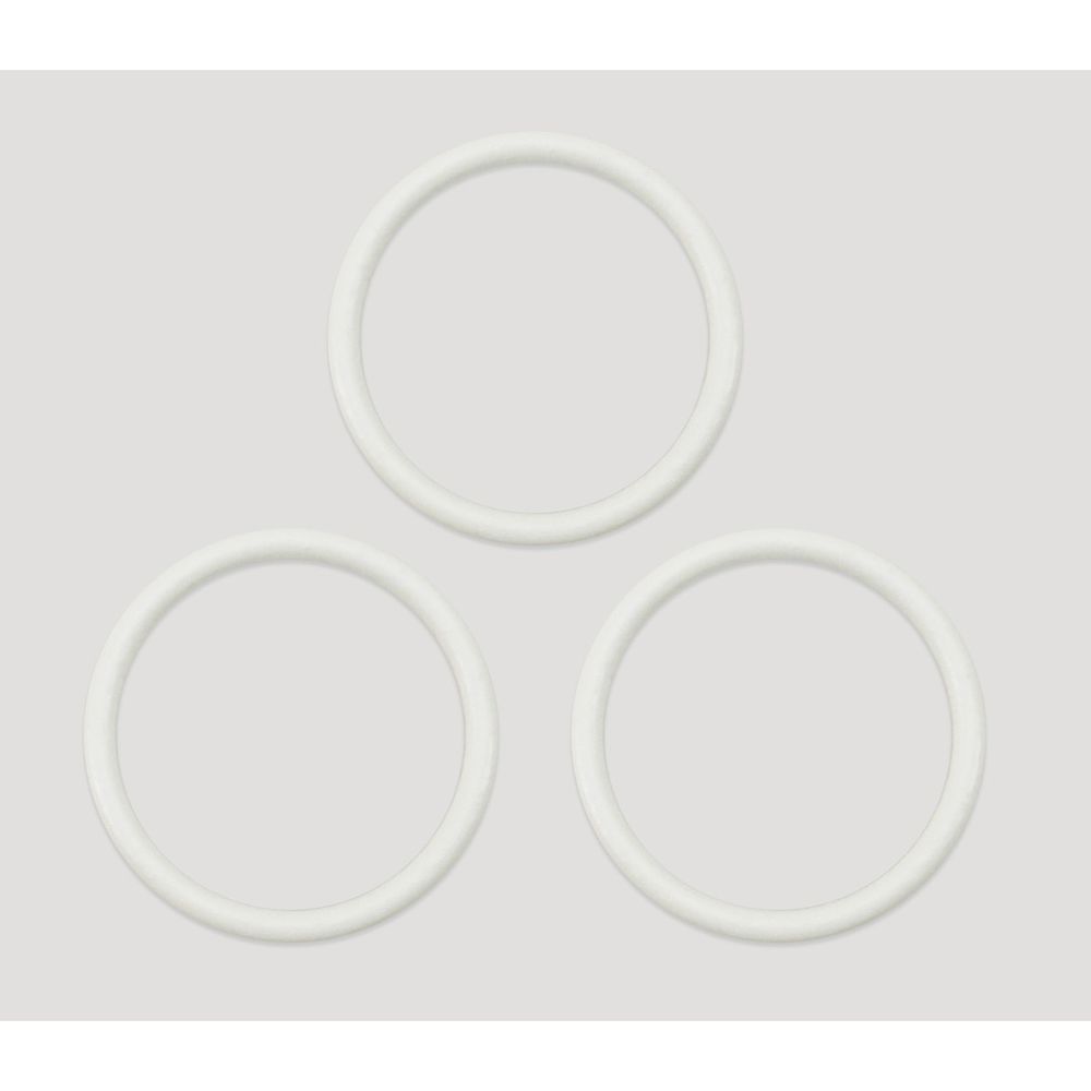 Кольца для бюстгальтера металл ⌀18.0 мм, 004 приглушенный белый, Arta, 50 шт
