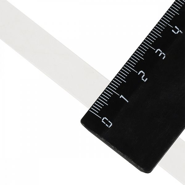 Резинка силиконовая (лента) 12.0 мм / 10 метров, толщ. 0.3 мм, матовая, 38004