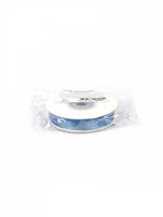 Лента атласная 1-сторонняя 12.0 мм / 22.5±1 метра, 3103 ярк.голубой, Magic4Hobby