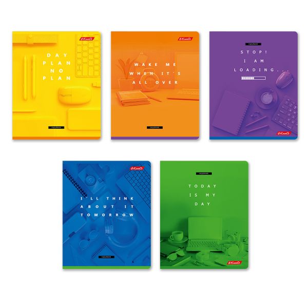 Тетрадь ученическая общая, A5+ 96 л. на скобе 60 г/м², белизна 100%, 5 шт, линия в термоусадочной пленке, 000795 Новые проекты, Светоч 96ТЕТл-001