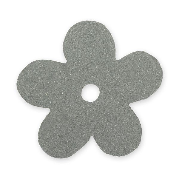 Термоаппликация светоотражающая №5, 10 шт, Цветок 3х3 см, Blitz