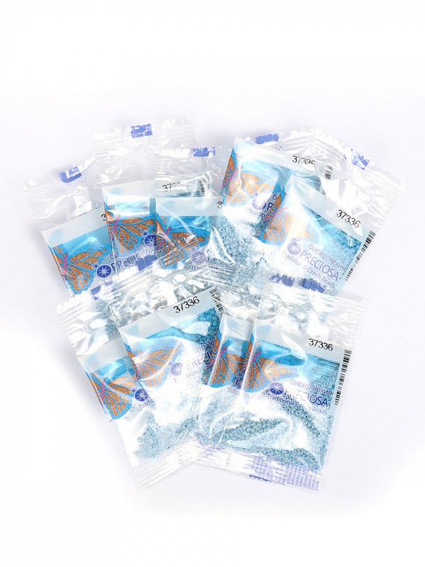 Бисер Preciosa 10/0 (2.3 мм), 50 г (10х5 г), цв. 37336