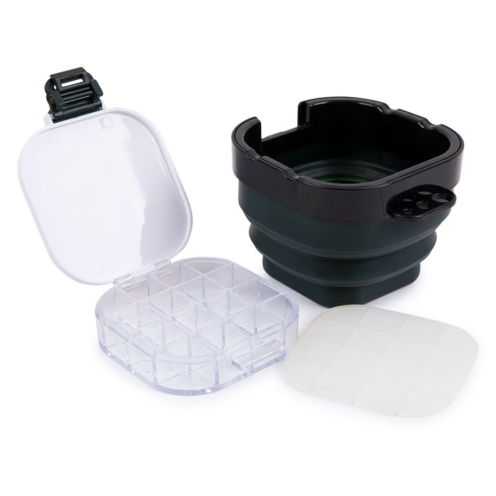 Стакан-трансформер с палитрой, 1 шт, зеленый/green, Vista-Artista GPA-01