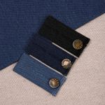 Набор пуговица-расширитель пояса для джинс, уп.3 шт