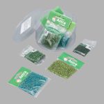 Набор бисера 11/0 ассорти №18 в тубе, 10 цветов, Astra&Craft