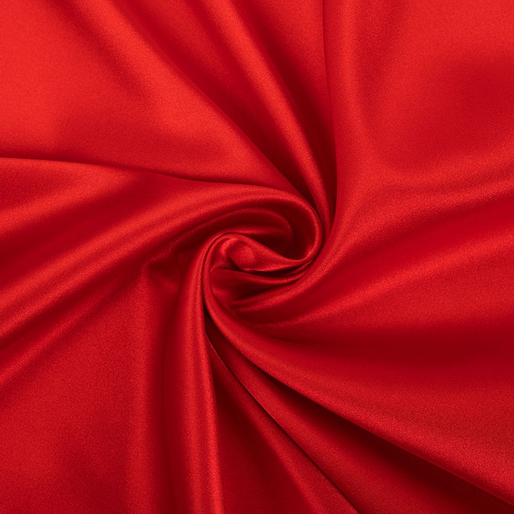 Ткань блузочная Poly satin 100 г/м², 45х45 см, 03 красный, Gamma PSS-001
