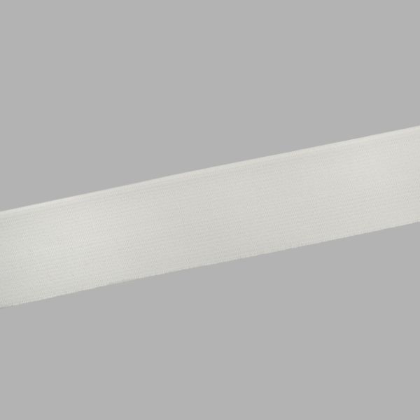 Резинка тканая 35.0 мм / 20 метров, белый