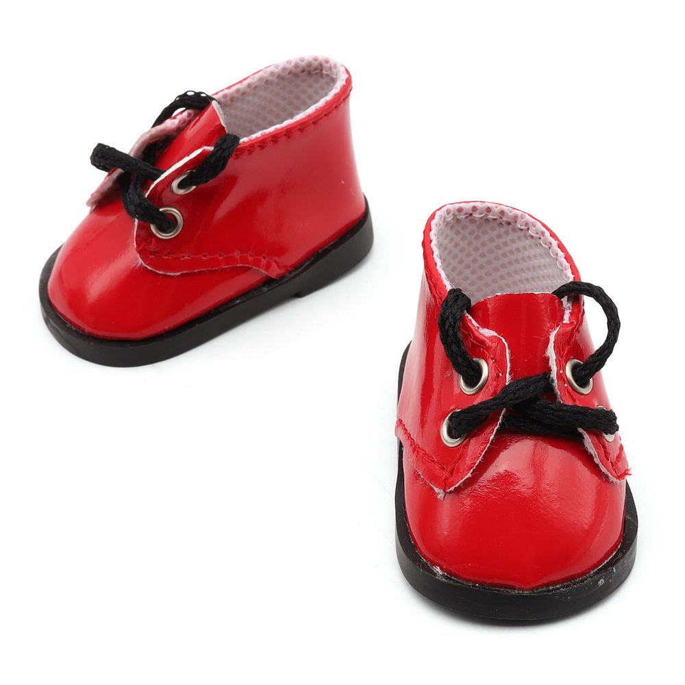 Ботиночки для кукол 5х2.5 см, 1 пара, Astra&amp;Craft, цв. красный, SH-0063