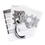 Набор для вышивания нитками Klart, Детские истории. Енотик, 12х12 см