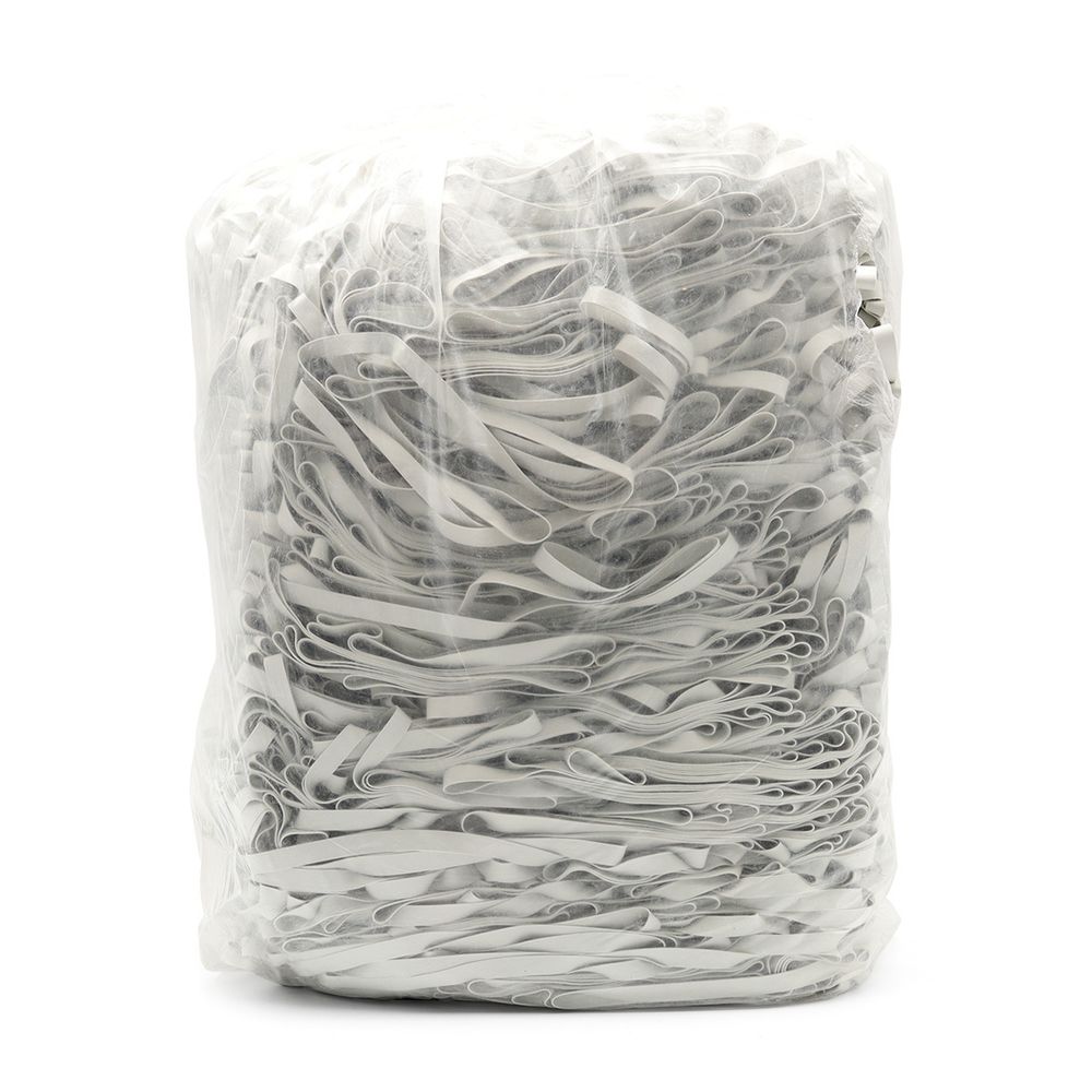 Резинка латексная гладкая 6.0 мм / 5 кг (≈ 1250 метров), толщ. 0.5 мм, белый