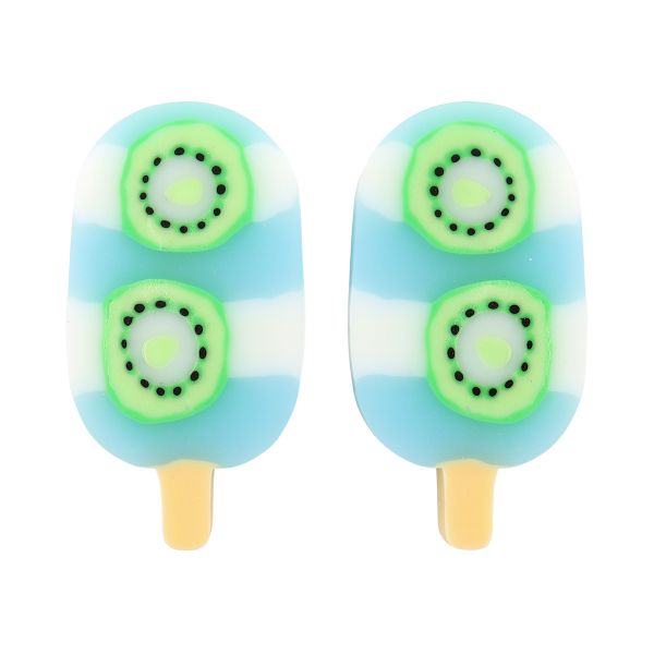 Ластик Фруктовое мороженое, набор из 2 шт киви, 73053