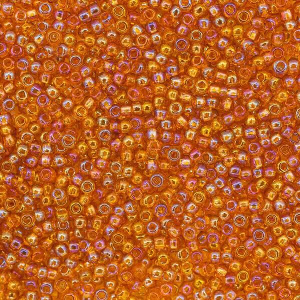 Бисер Preciosa прозрачный с жемчужным покрытием 10/0 (86060), круг.отв, 50гр