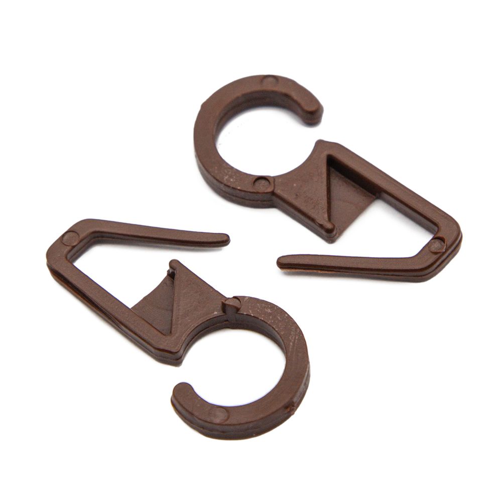 Крючки шторные для карниза 34 мм, кор, 100 шт