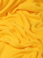Флис 2-сторонний 190 г/м², 150 см / 2 метра, TBY-0059-001.2, цв.S001 желтый