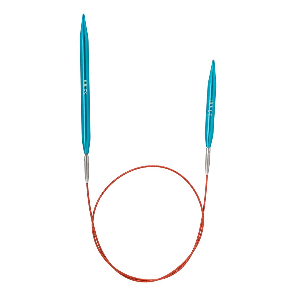 Набор съемных спиц для вязания 5см+8см, 12 размеров (3мм-8мм), алюминий