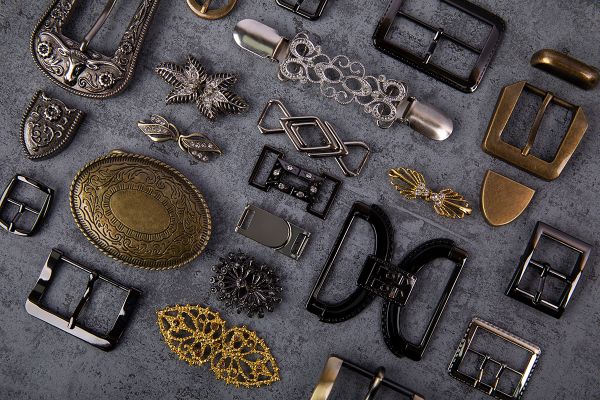 Пряжка ременная металл 80х60 мм, 1 шт, 27 медь, Micron GB 1615