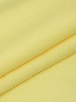 Футер 2х нитка петля Поливискоза стрейч 220г Small French Terry цв.S802 желтый в нарезке 1м