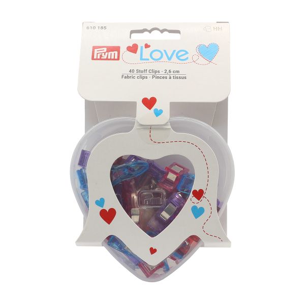 Прищепки для работы с тканью, 2,6cм, 40 шт, Prym