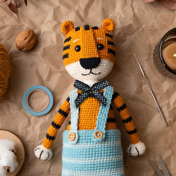 Набор текстильных бантиков, 100 шт, 104 черно-розовый, Annet BDR