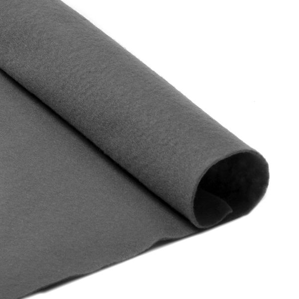 Фетр рулонный мягкий 1.0 мм, 100 см, рул. 10 метров, арт.FLT-S2, цв.694 серый