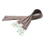 Молния трактор Arta Т6 (6 мм) 1 зам., разъем., 85 см, цв. 217 серо-коричневый, 5 шт