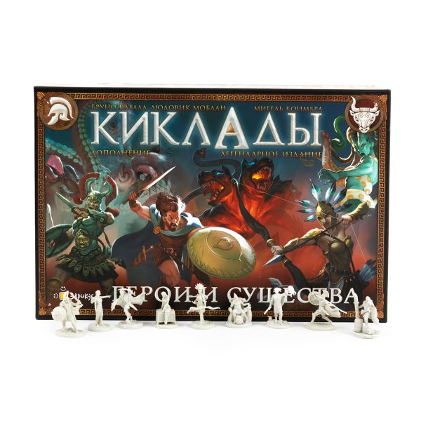 Игра настольная Киклады: Герои и существа, Эврикус PG-17395