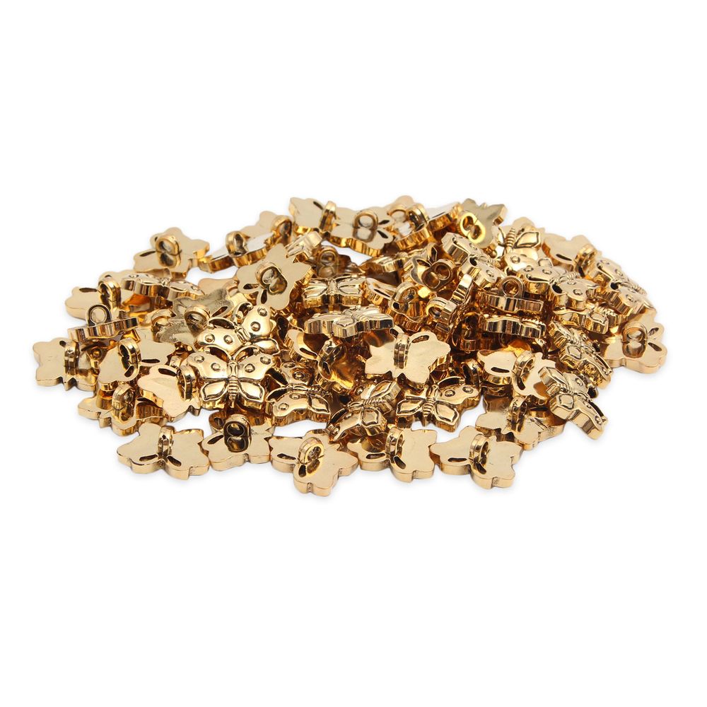 Пуговицы детские Бабочка, 18 мм (AG) 49102, 72 шт