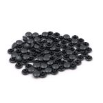 Хольнитены джинсовые ⌀8 мм, |БЕЗ ГВОЗДЯ|, BIG, черный, 100 шт