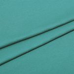 Футер 2-нитка петля гладкокрашеный, 240 г/м², 72% х/б, 20% п/э, 8% эласт, 180 см, цв. минт, 6м /TOS/
