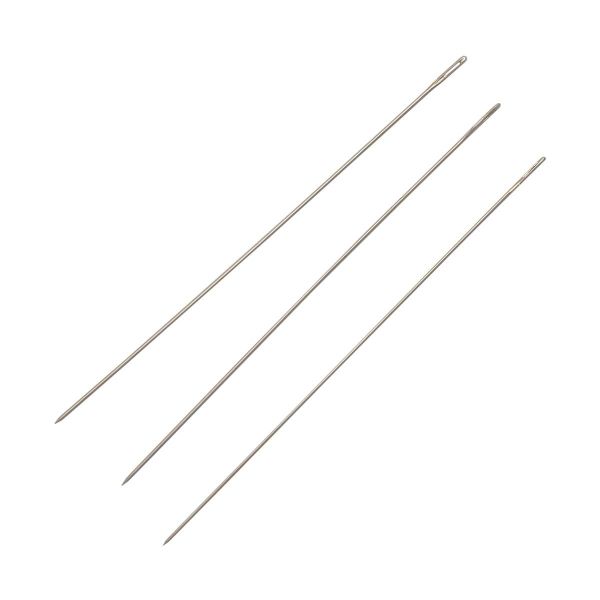 Иглы ручные для бисера 5,5см, d 0,5mm, 10 шт, Астра