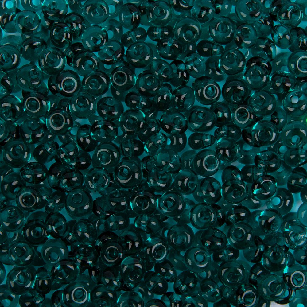 Бисер Preciosa Drops 5/0 (4.5 мм), 50 г, 50710 изумрудный, 311-11001