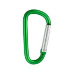 Карабин металл 25.0 мм (70х36 мм), 10 шт, 08 зеленый, Gamma GH 120/35/10