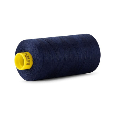 Нитка Gutermann Mara 150 (1000 метров), 1 кат., особо тонкая | 310 т.чернильный
