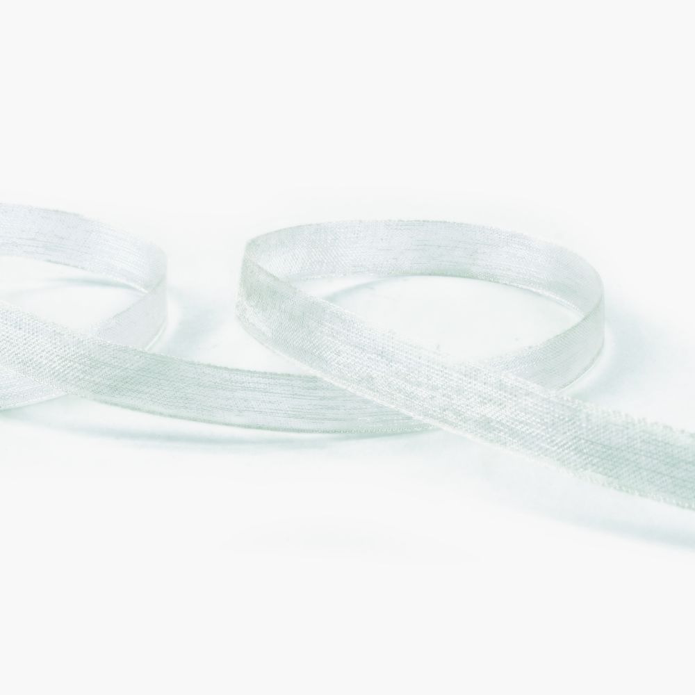 Лента капроновая (органза) 10.0 мм / 22.8±1 метра, 121 св.св.салатовый, Blitz OR-10