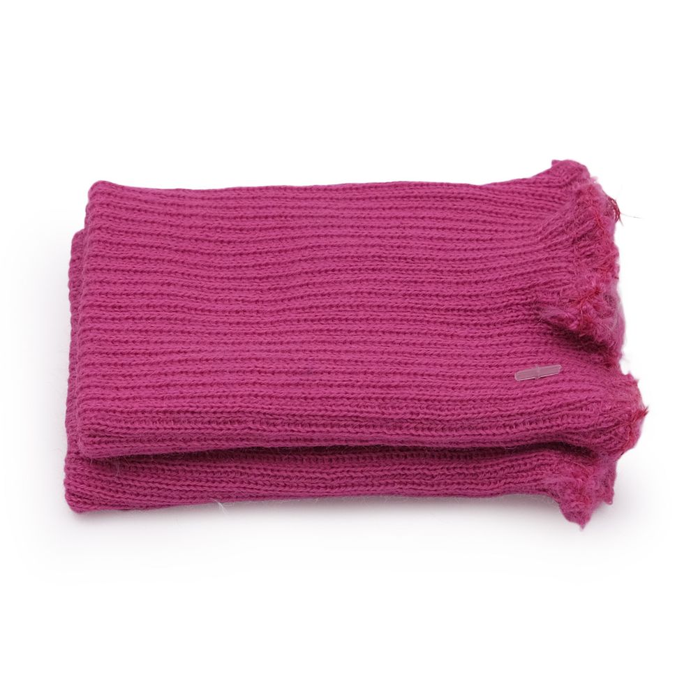 Манжеты трикотажные 6.5х9.5 см, 1 пара, тонкие, 714 рубиновый блеск