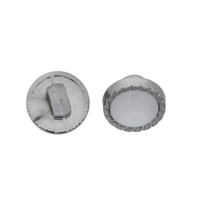 Пуговицы на ножке 16L, 9 мм, (Nickel (никель)), 36 шт
