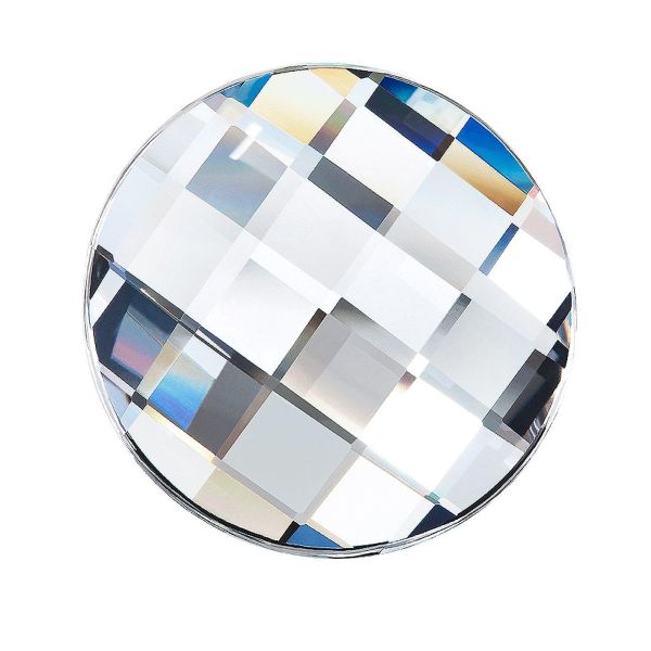 Стразы неклеевые стекло 14 мм, 24 шт, белый (crystal), Preciosa 438-11-302