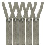 Молния трактор Arta Т6 (6 мм) 1 зам., разъем., 60 см, цв. 110 фисташковый, уп.5 шт