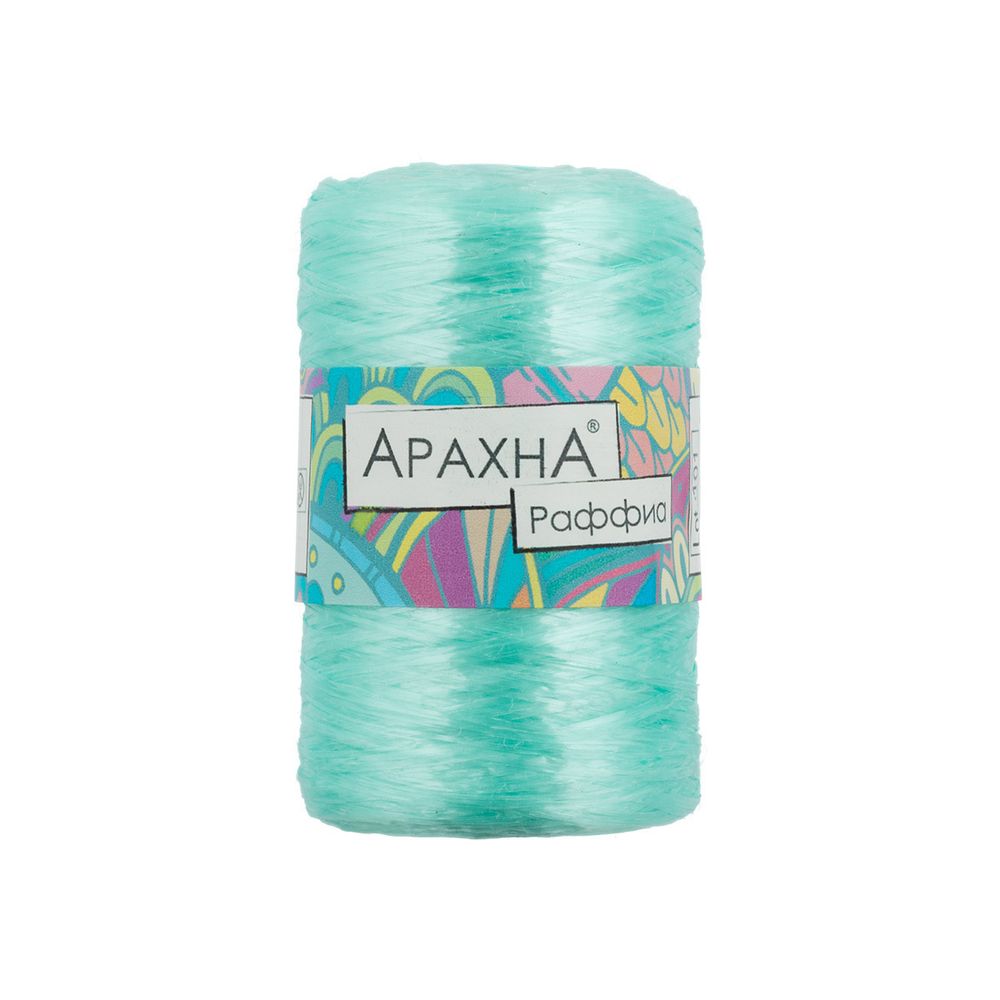 Пряжа Arachna Raffia / уп.5 мот. по 50г, 200м, 49 мята