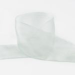 Лента капроновая (органза) 75.0 мм / 22.8±1 метра, 121 св.св.салатовый, Blitz OR-75