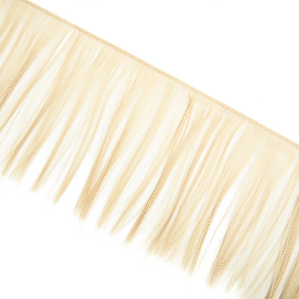 Трессы для кукол 15 см, 100 см, 25 г, 01 св.пшеничный, HobbyBe HAR-7