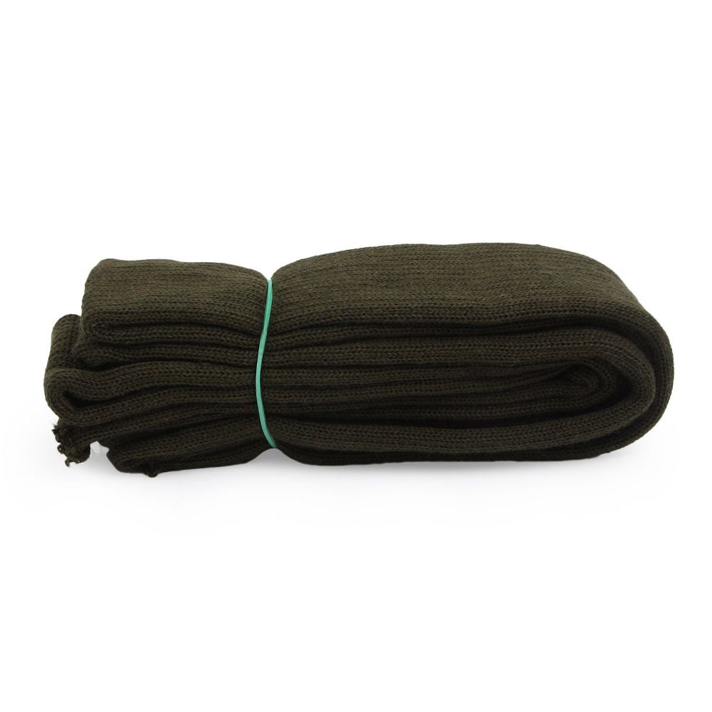 Манжеты трикотажные рукава 7.0 см / 3 метра, плотные, 6 кл, 2х1, 369/1 оливковый