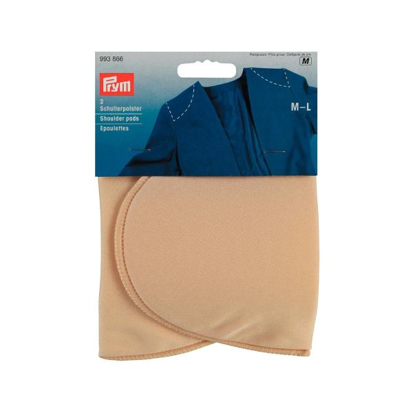 Плечевые накладки (подплечники) втачные 115х160х15 мм, ( M-L), телесный, Prym, 5 шт