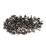 Хольнитены сумочные ⌀12 мм, h=20 мм, темное серебро, двухсторонний, BIG, 100 шт