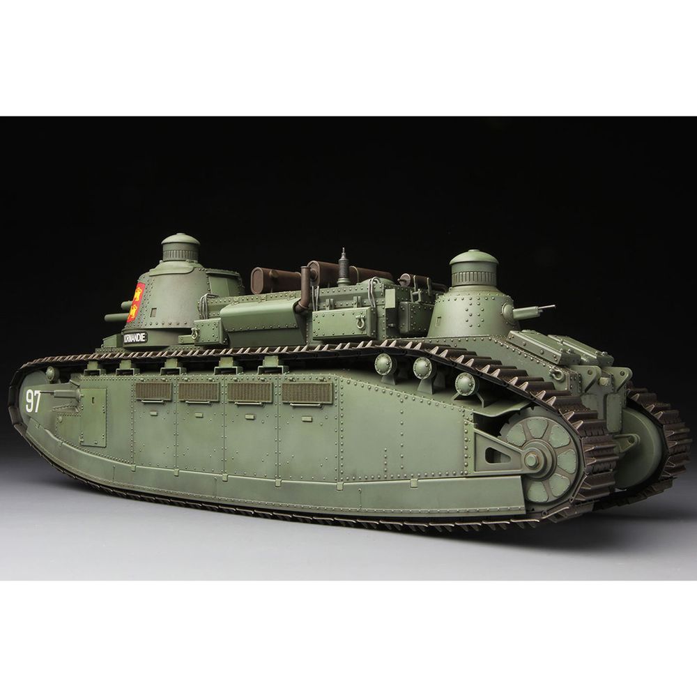 Модель сборная: танк, SUPER HEAVY TANK CHAR 2C 1/35, Meng TS-009